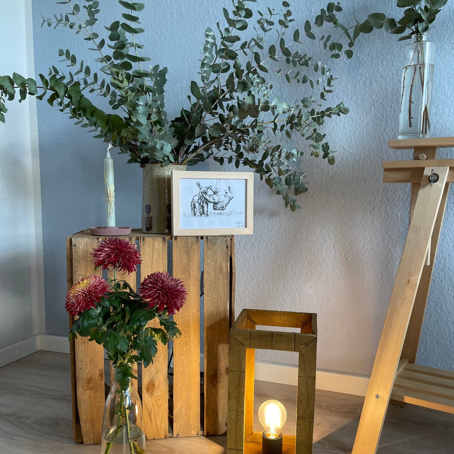 Sketch - Neugierige Nashörner