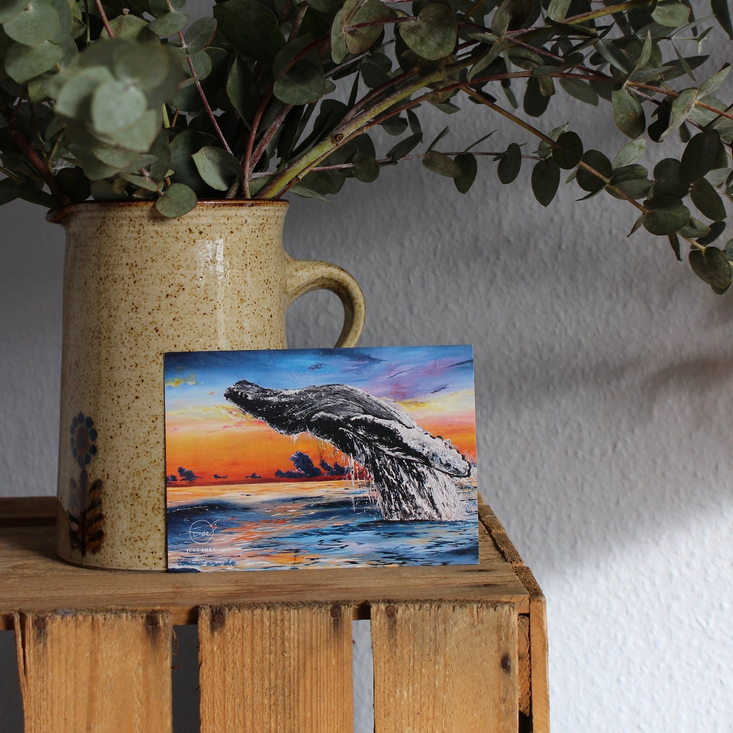 Postcard - Living