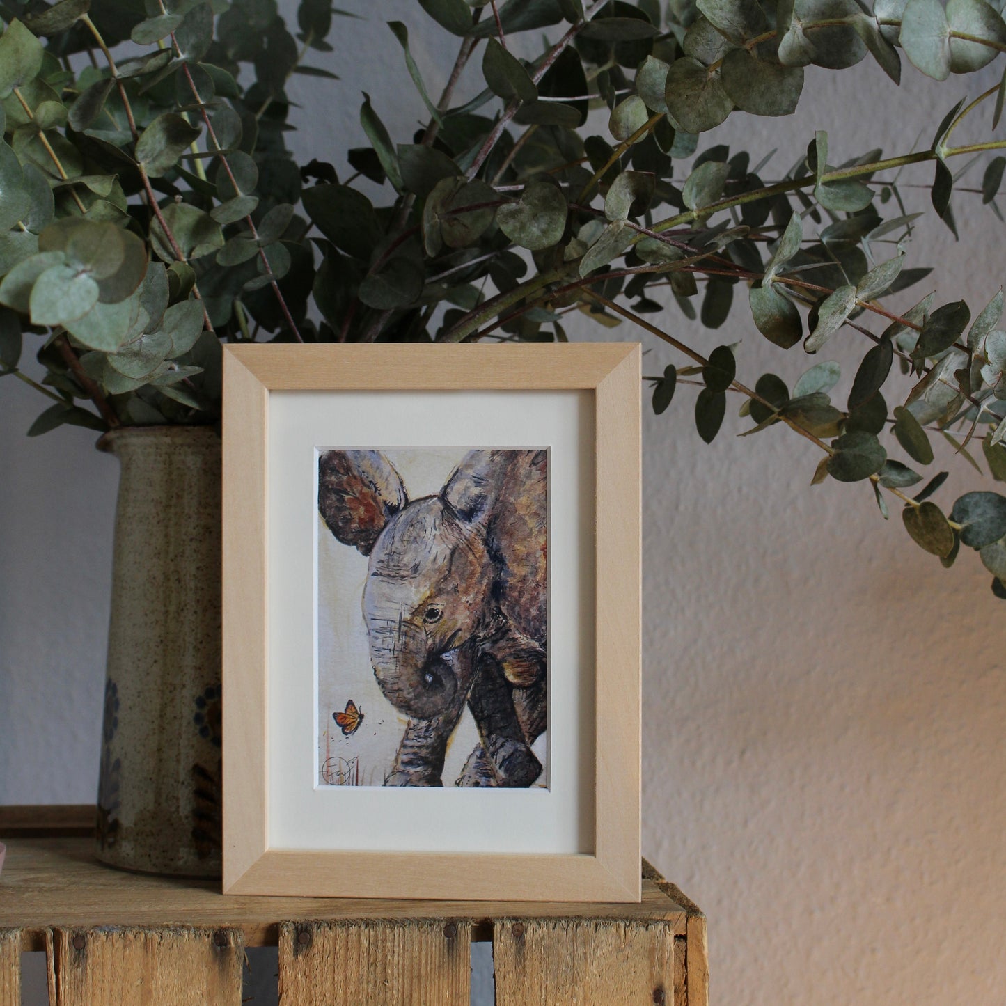 Postcard - Happy 🐘