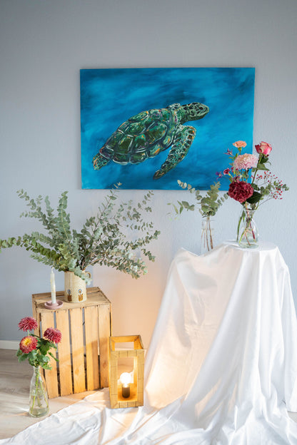 Canvas - Sea turtle Magic ✨